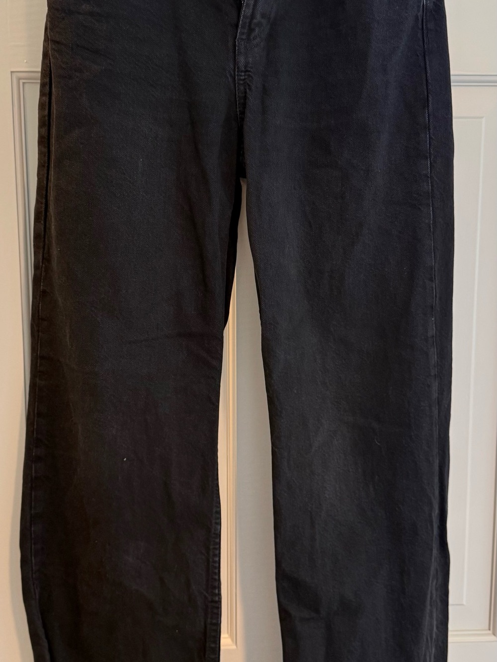 Zara high rise straight leg jeans